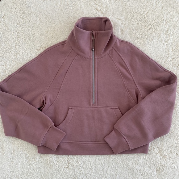 ❤️ Lululemon Scuba Oversized Funnel Neck in Twilight Rose Size XS/S NWT - Picture 1 of 9